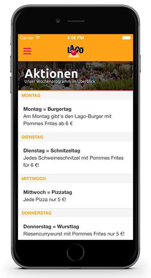 Iphone mir Kunden-App